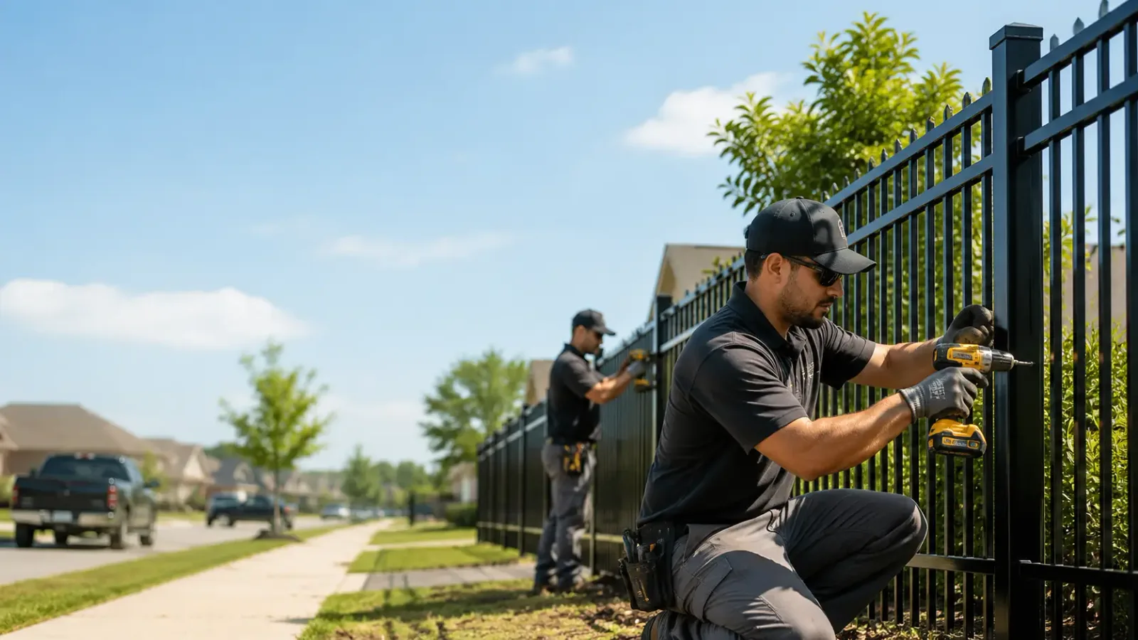 Metal Fence Installation in Montrose, AR
